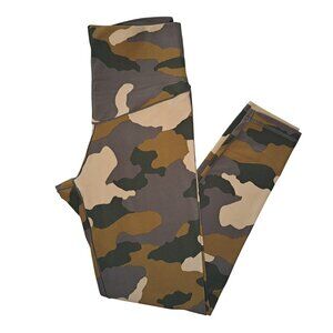 Offline by Aerie Brown Camo Camouflage Leggings Size Medium